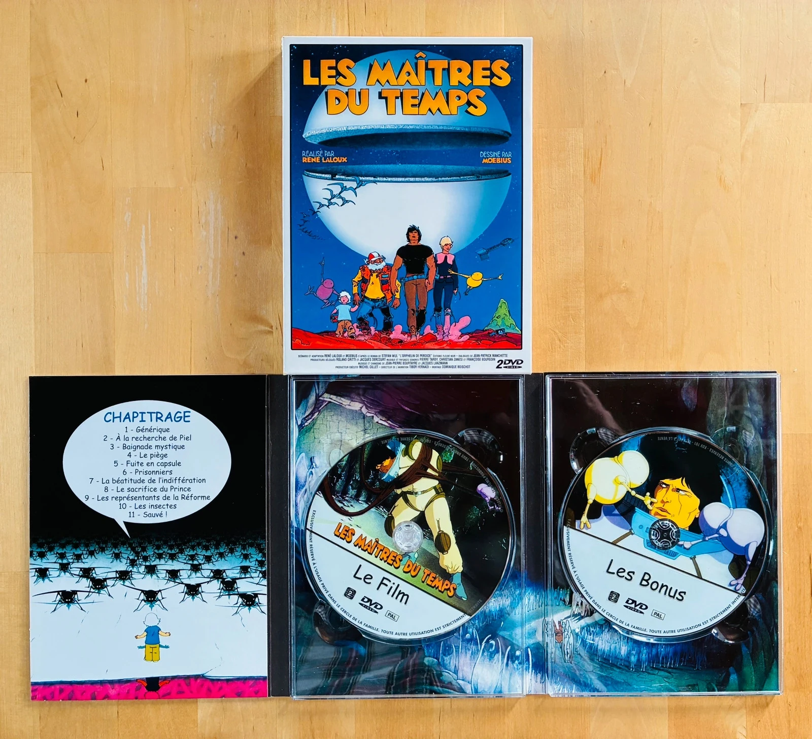 Coffret 2 DVD Les Maîtres du Temps edições de colecionador. – photo 4